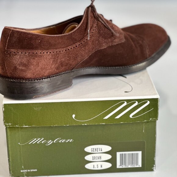 Mens, Brown Suede Mezlan Shoes main image 8